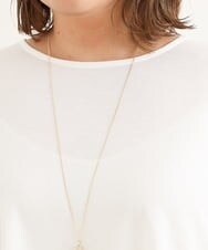 OLKIP50070 eur3(エウルキューブ) 【大きいサイズ】切り替えカノコカットソー アイボリー(80)