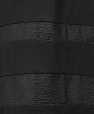 OLKIS53070 eur3(エウルキューブ) 【大きいサイズ/接触冷感】シアー切り替えカットソー ブラック(94)（WEB限定カラー）