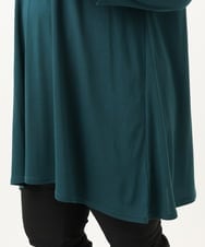 OLKJA04069 eur3(エウルキューブ) 【大きいサイズ/UVカット/吸水速乾】接触冷感ジャージーチュニック グリーン(35)