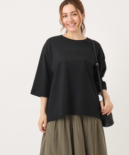 OLKJA05049 eur3 【大きいサイズ】エンボスロゴTシャツ