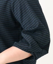 OLKJD12059 eur3(エウルキューブ) 【大きいサイズ】カーブヘムカットソー グリーン
