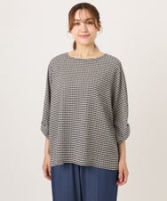OLKJD12059 eur3(エウルキューブ) 【大きいサイズ】カーブヘムカットソー アイボリー