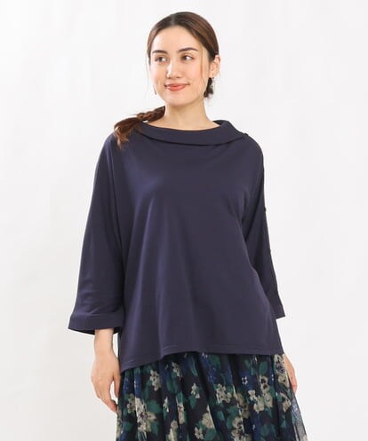 OLKJS14079 eur3 【大きいサイズ】ドクターカラーカットソー