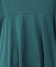 OLKJV15079 eur3(エウルキューブ) 【大きいサイズ】バックペプラムカットソー グリーン(35)
