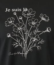OLKKD10064 eur3(エウルキューブ) 【WEB先行販売】【大きいサイズ】プリント長袖Tシャツ ブラック