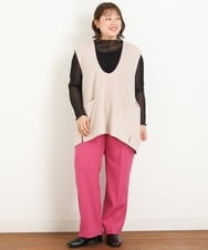 OLKKP06070 eur3(エウルキューブ) 【大きいサイズ】ダンボールベスト ベージュ(82)