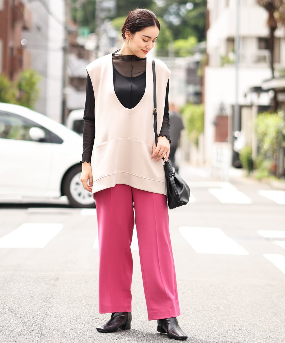 OLKKP06070 eur3(エウルキューブ) 【大きいサイズ】ダンボールベスト ベージュ(82)