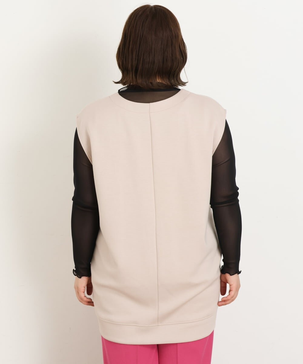 OLKKP06070 eur3(エウルキューブ) 【大きいサイズ】ダンボールベスト ベージュ(82)