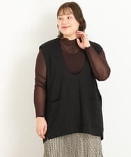 OLKKP06070 eur3(エウルキューブ) 【大きいサイズ】ダンボールベスト ブラック(94)