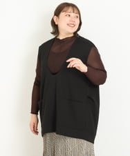 OLKKP06070 eur3(エウルキューブ) 【大きいサイズ】ダンボールベスト ブラック(94)