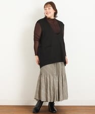 OLKKP06070 eur3(エウルキューブ) 【大きいサイズ】ダンボールベスト ブラック(94)