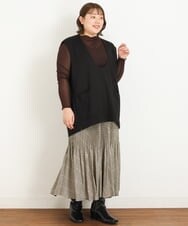 OLKKP06070 eur3(エウルキューブ) 【大きいサイズ】ダンボールベスト ブラック(94)