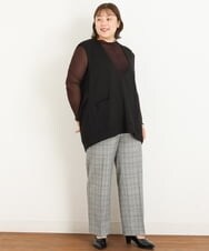OLKKP06070 eur3(エウルキューブ) 【大きいサイズ】ダンボールベスト ブラック(94)