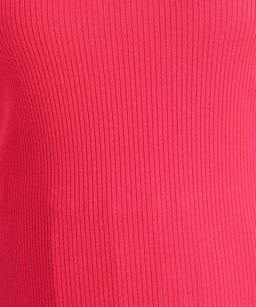OLKKP12045 eur3(エウルキューブ) 【大きいサイズ】プチハイネックカットソー ピンク(03)