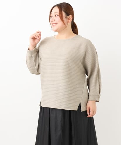 OLKKV33069 eur3 【大きいサイズ】ポコポコジャージートップス