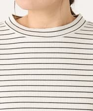 OLKLA28054 eur3(エウルキューブ) 【WEB先行販売】【大きいサイズ】プチハイネックリブカットソー アイボリー(80)