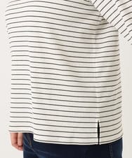 OLKLA28054 eur3(エウルキューブ) 【WEB先行販売】【大きいサイズ】プチハイネックリブカットソー アイボリー(80)
