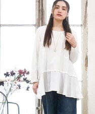 OLKLA30069 eur3(エウルキューブ) 【大きいサイズ】イレヘムロンT ホワイト(90)