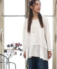 OLKLA30069 eur3(エウルキューブ) 【WEB先行販売】【大きいサイズ】イレヘムロンT ホワイト(90)