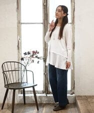 OLKLA30069 eur3(エウルキューブ) 【WEB先行販売】【大きいサイズ】イレヘムロンT ホワイト(90)