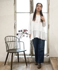 OLKLA30069 eur3(エウルキューブ) 【WEB先行販売】【大きいサイズ】イレヘムロンT ホワイト(90)