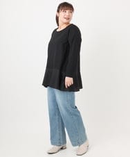 OLKLA30069 eur3(エウルキューブ) 【大きいサイズ】イレヘムロンT ブラック(94)