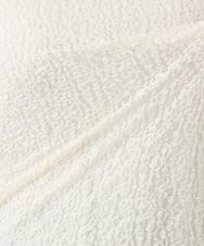 OLKLV21049 eur3(エウルキューブ) 【大きいサイズ】ストレッチレーストップス アイボリー(80)