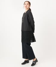 OLLAA32109 eur3(エウルキューブ) 【大きいサイズ】ストレートデニム ネイビー(57)