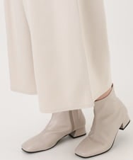 OLLAD06099 eur3(エウルキューブ) 【大きいサイズ】ウール調キュロットパンツ アイボリー(80)