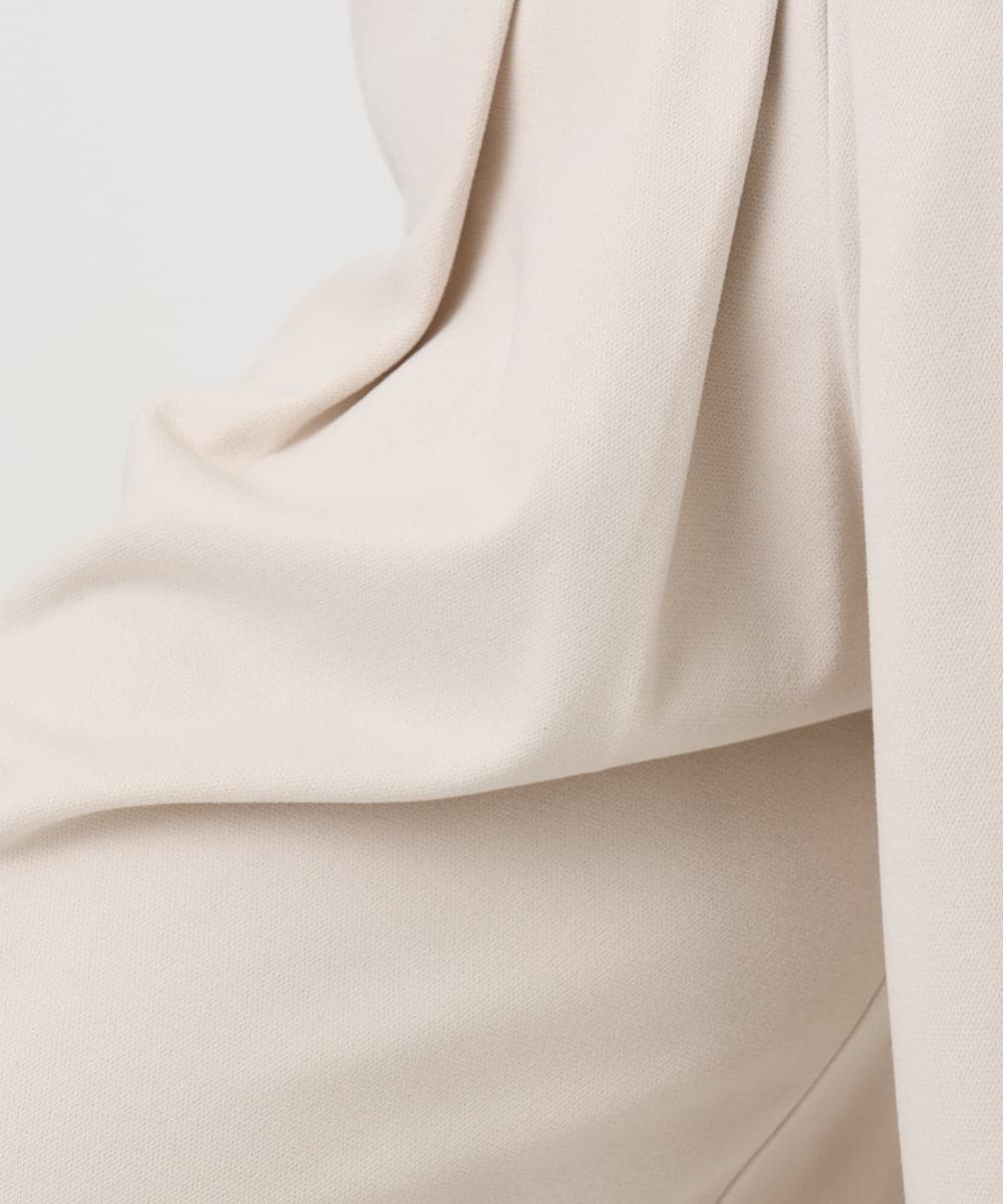 OLLAD06099 eur3(エウルキューブ) 【大きいサイズ】ウール調キュロットパンツ アイボリー(80)