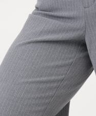 OLLAD11099 eur3(エウルキューブ) 【大きいサイズ】ロイヤルヒート裏起毛ワイドパンツ ダークグレー(93)