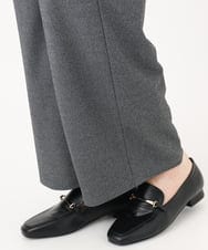 OLLAD12099 eur3(エウルキューブ) 【大きいサイズ】イージーワイドパンツ グレー(92)