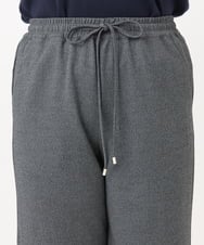 OLLAD12099 eur3(エウルキューブ) 【大きいサイズ】イージーワイドパンツ グレー(92)