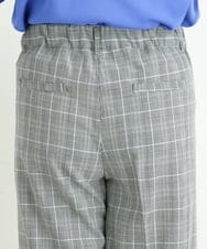 OLLAS03090 eur3(エウルキューブ) 【大きいサイズ】ロイヤルヒートワイドパンツ グレー(92)