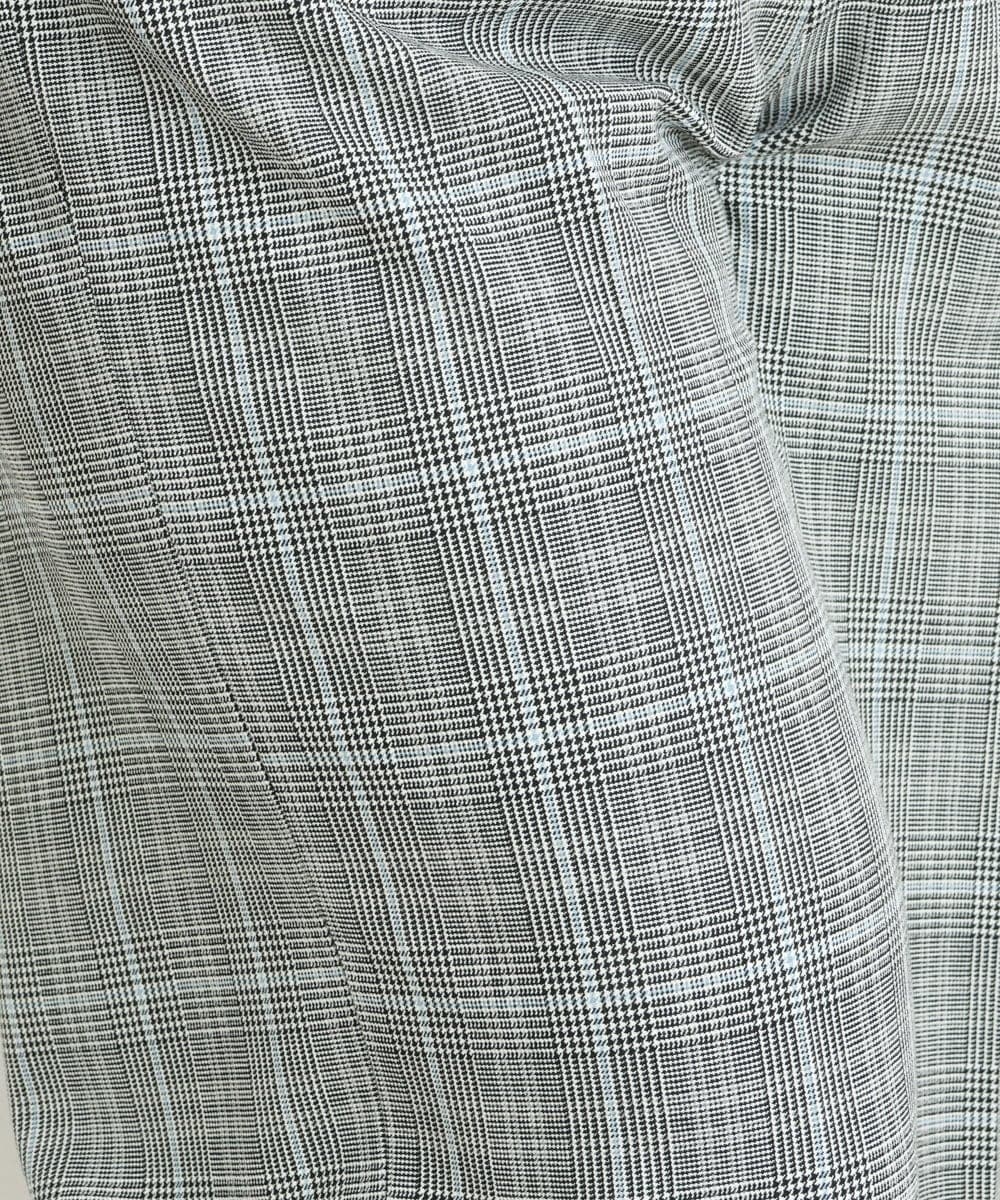 OLLAS03090 eur3(エウルキューブ) 【大きいサイズ】ロイヤルヒートワイドパンツ グレー(92)