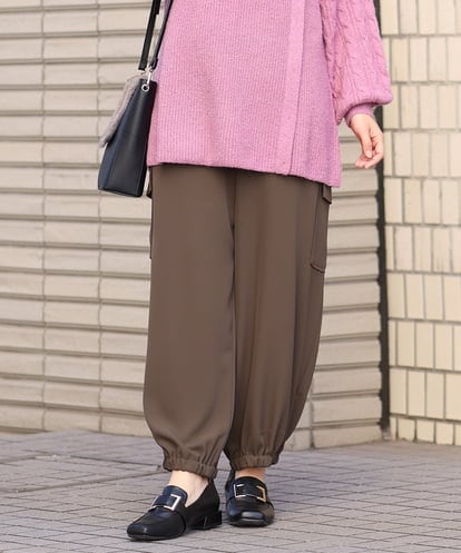 OLLAV28129 eur3 【大きいサイズ】ストレッチカーゴパンツ
