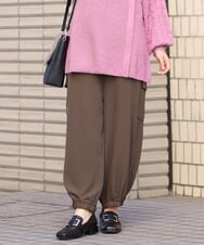 OLLAV28129 eur3(エウルキューブ) 【大きいサイズ】ストレッチカーゴパンツ カーキ(36)