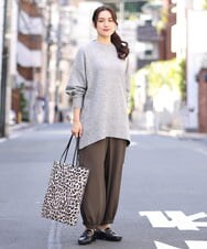 OLLAV28129 eur3(エウルキューブ) 【大きいサイズ】ストレッチカーゴパンツ カーキ(36)