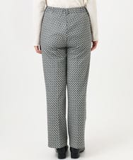 OLLBD22099 eur3(エウルキューブ) 【WEB先行販売】【大きいサイズ】ストレートジャージーパンツ ダークグレー(93)