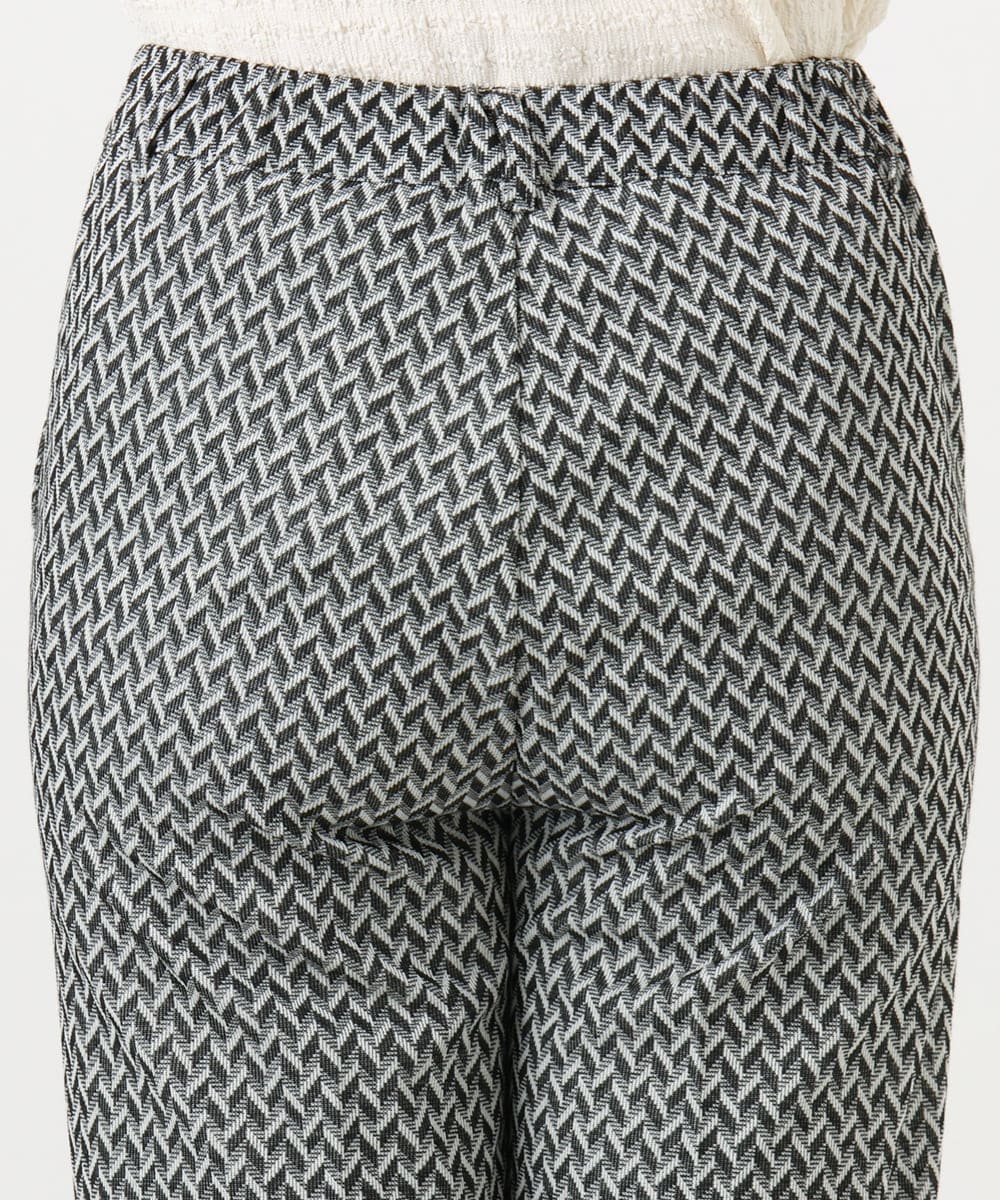 OLLBD22099 eur3(エウルキューブ) 【WEB先行販売】【大きいサイズ】ストレートジャージーパンツ ダークグレー(93)