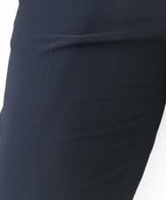 OLLBD23139 eur3(エウルキューブ) 【WEB先行販売】【大きいサイズ/11号サイズあり】Wクロスストレートパンツ ネイビー(57)