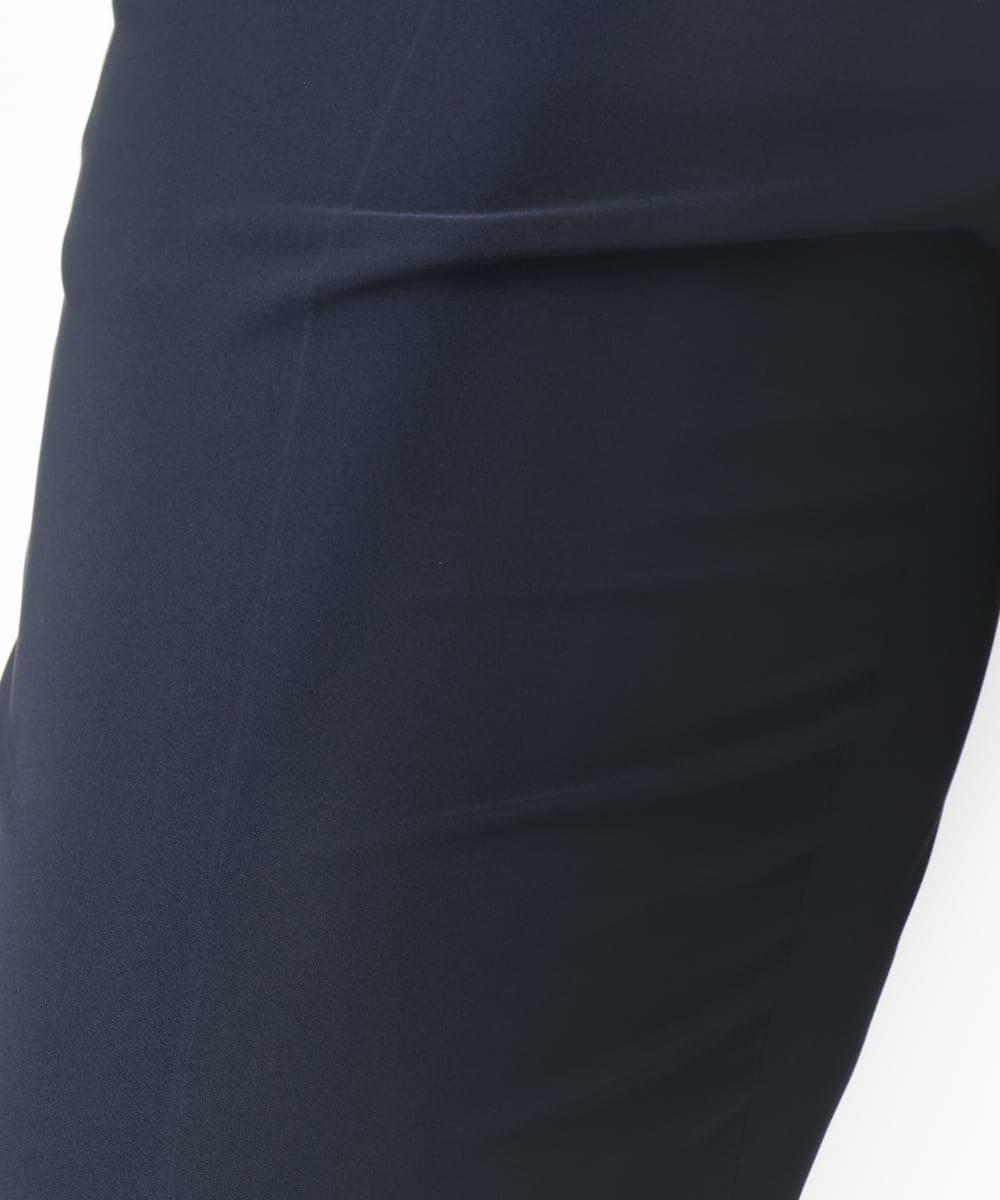 OLLBD23139 eur3(エウルキューブ) 【WEB先行販売】【大きいサイズ/11号サイズあり】Wクロスストレートパンツ ネイビー(57)