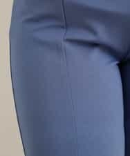 OLLBP29080 eur3(エウルキューブ) 【大きいサイズ】スリットカットソーフレアパンツ ブルー(55)
