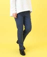 OLLCA13089 eur3(エウルキューブ) 【大きいサイズ】ストレッチスリムパンツ ネイビー(57)