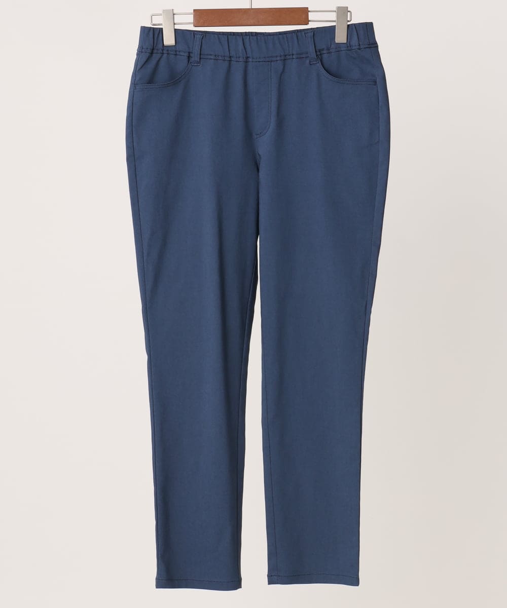 OLLCA13089 eur3(エウルキューブ) 【大きいサイズ】ストレッチスリムパンツ ネイビー(57)