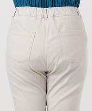 OLLCA13089 eur3(エウルキューブ) 【大きいサイズ】ストレッチスリムパンツ グレージュ(89)