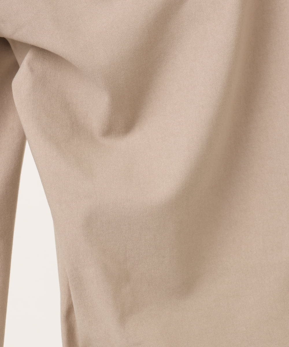 OLLCD01089 eur3(エウルキューブ) 【WEB先行販売】【大きいサイズ】ストレッチスリムパンツ ベージュ(82)