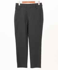 OLLCD01089 eur3(エウルキューブ) 【WEB先行販売】【大きいサイズ】ストレッチスリムパンツ ブラック(94)