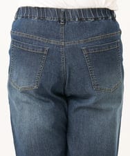 OLLCD10109 eur3(エウルキューブ) 【WEB先行販売】【大きいサイズ】ワイドストレートデニム ネイビー(57)