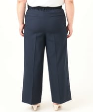 OLLDD02119 eur3(エウルキューブ) 【WEB先行販売】【大きいサイズ】センタープレスワイドパンツ ネイビー(57)